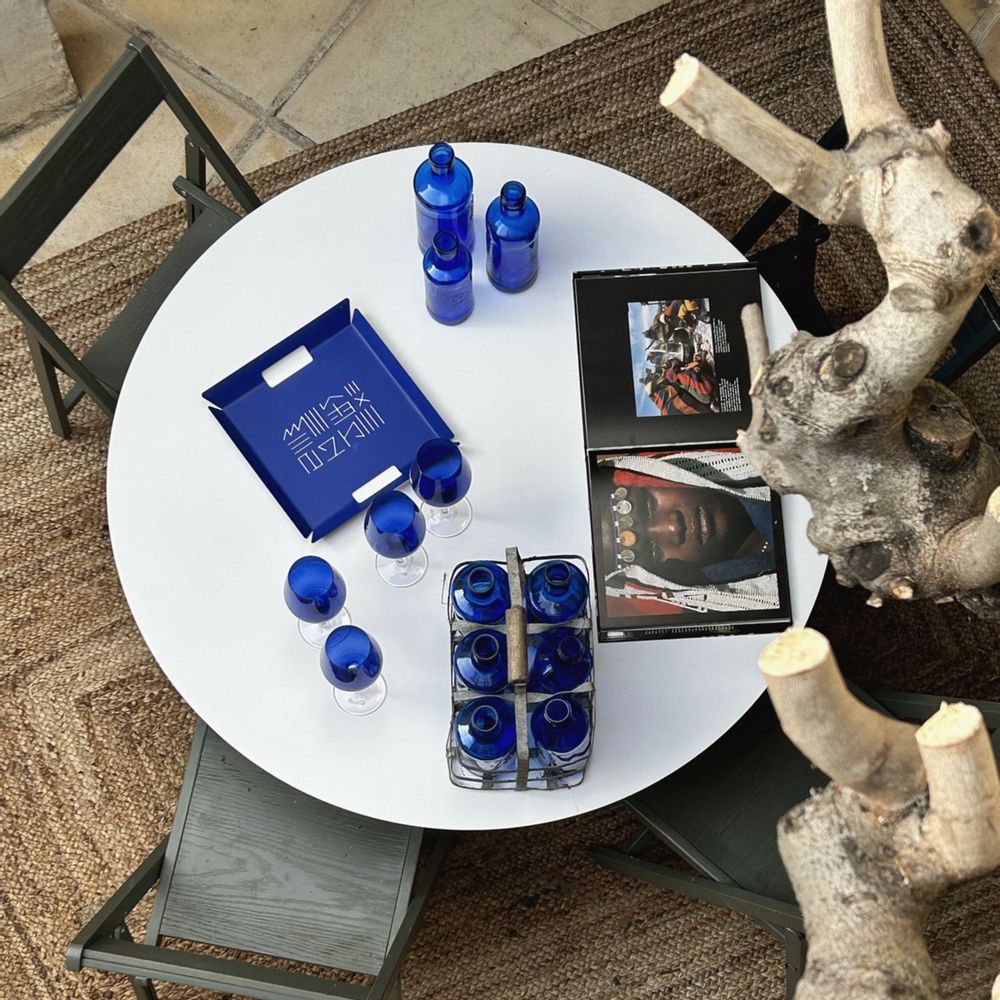 Dining Tables - LOMBOK COLOR TABLE - TERRE ET METAL