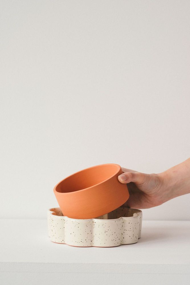 Ustensiles de cuisine - Pot autonome George (cuisine) - Blanc grainé - PEPIN