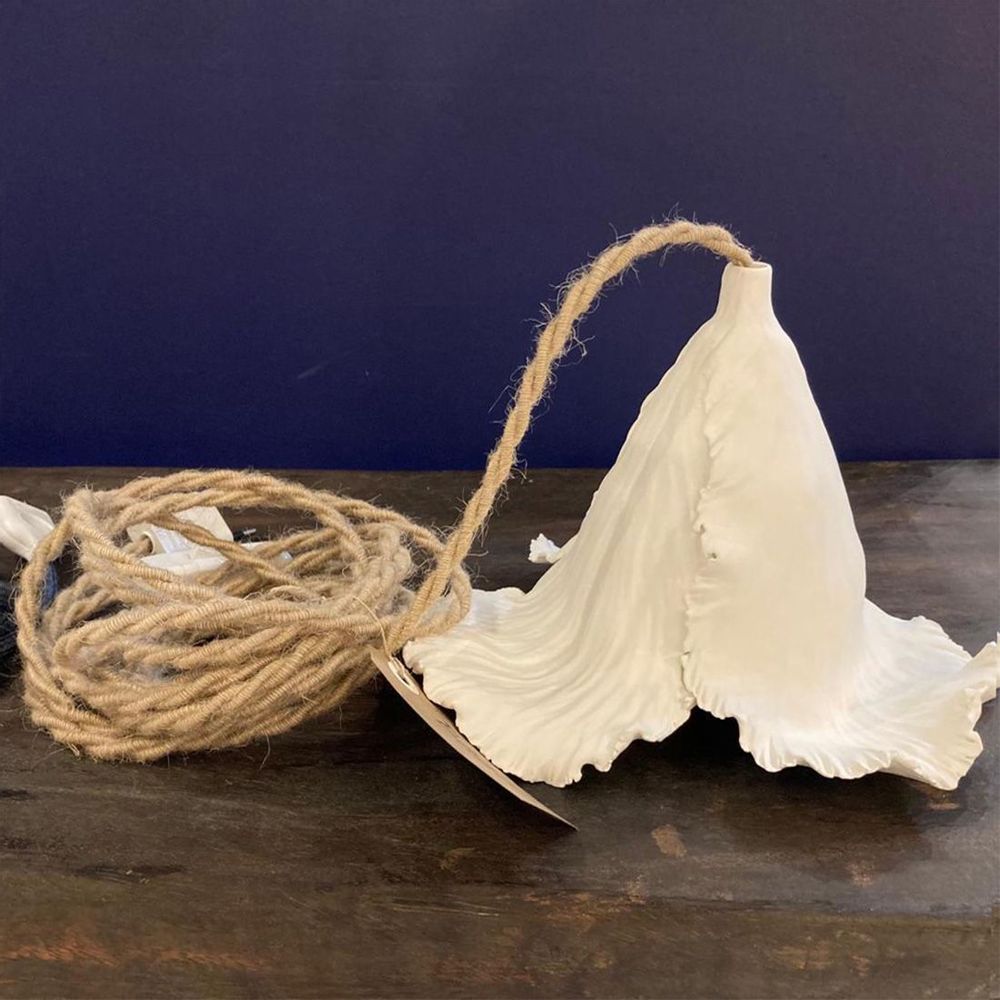 Éclairage nomade - LAMPE FLOWER EN CERAMIQUE - BAAN