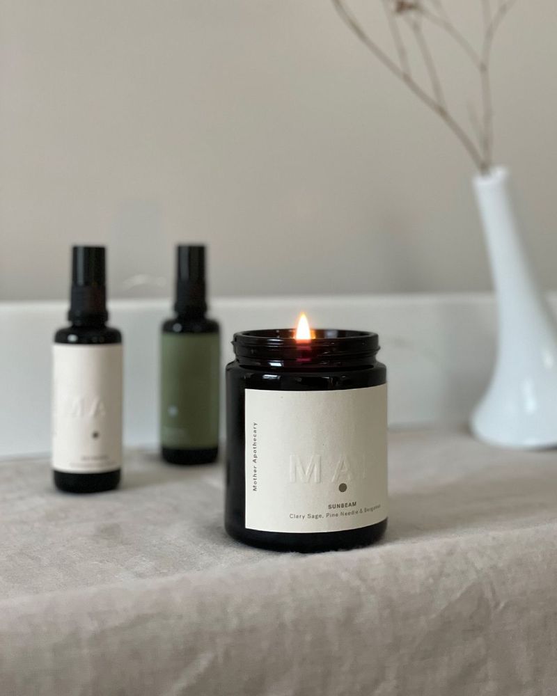 Gifts - Organic Soy Aromatherapy Candle - Sunbeam - MAP