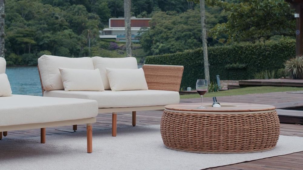 Tables basses - TABLE BASSE FLORIDA. - LOVATO MÓVEIS