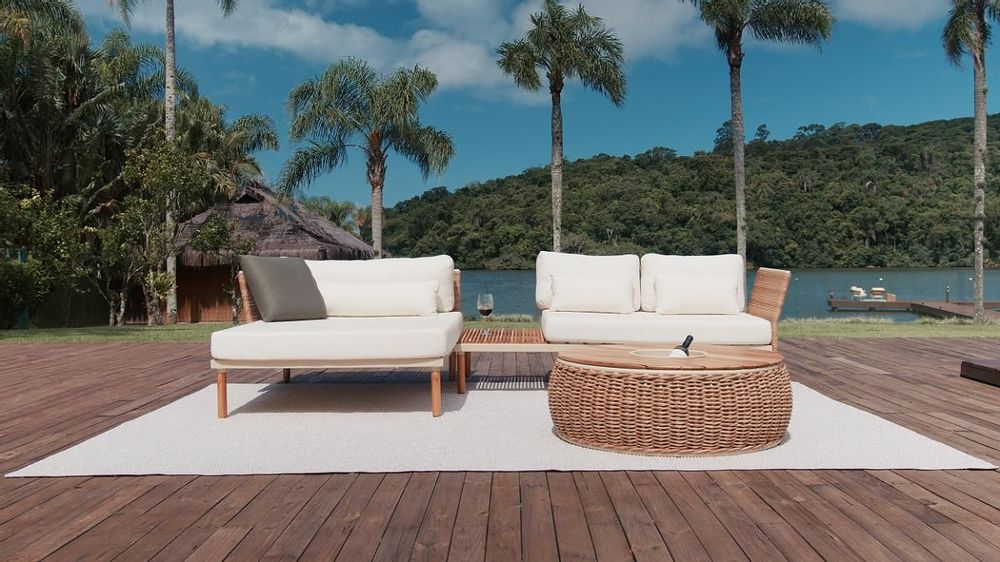 Tables basses - TABLE BASSE FLORIDA. - LOVATO MÓVEIS