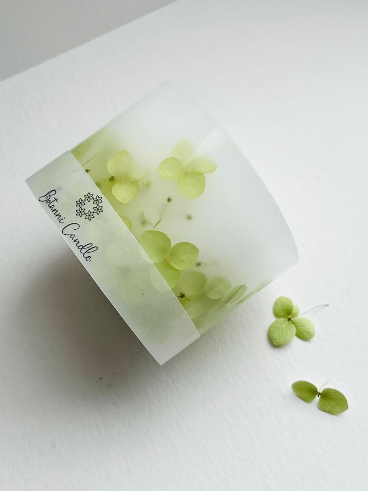 Floral decoration - Annabel Hydragena Candle - BOTANNI