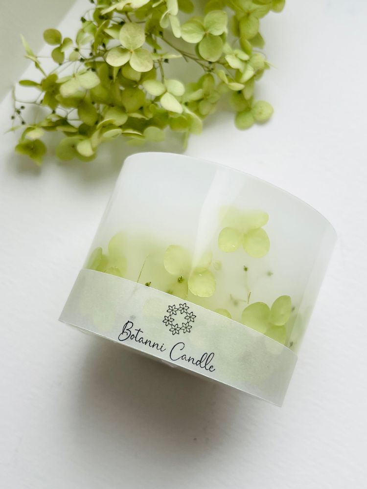 Floral decoration - Annabel Hydragena Candle - BOTANNI