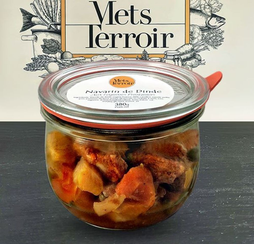 Delicatessen - Turkey Navarin with Spring Vegetables - 380g - METSTERROIR