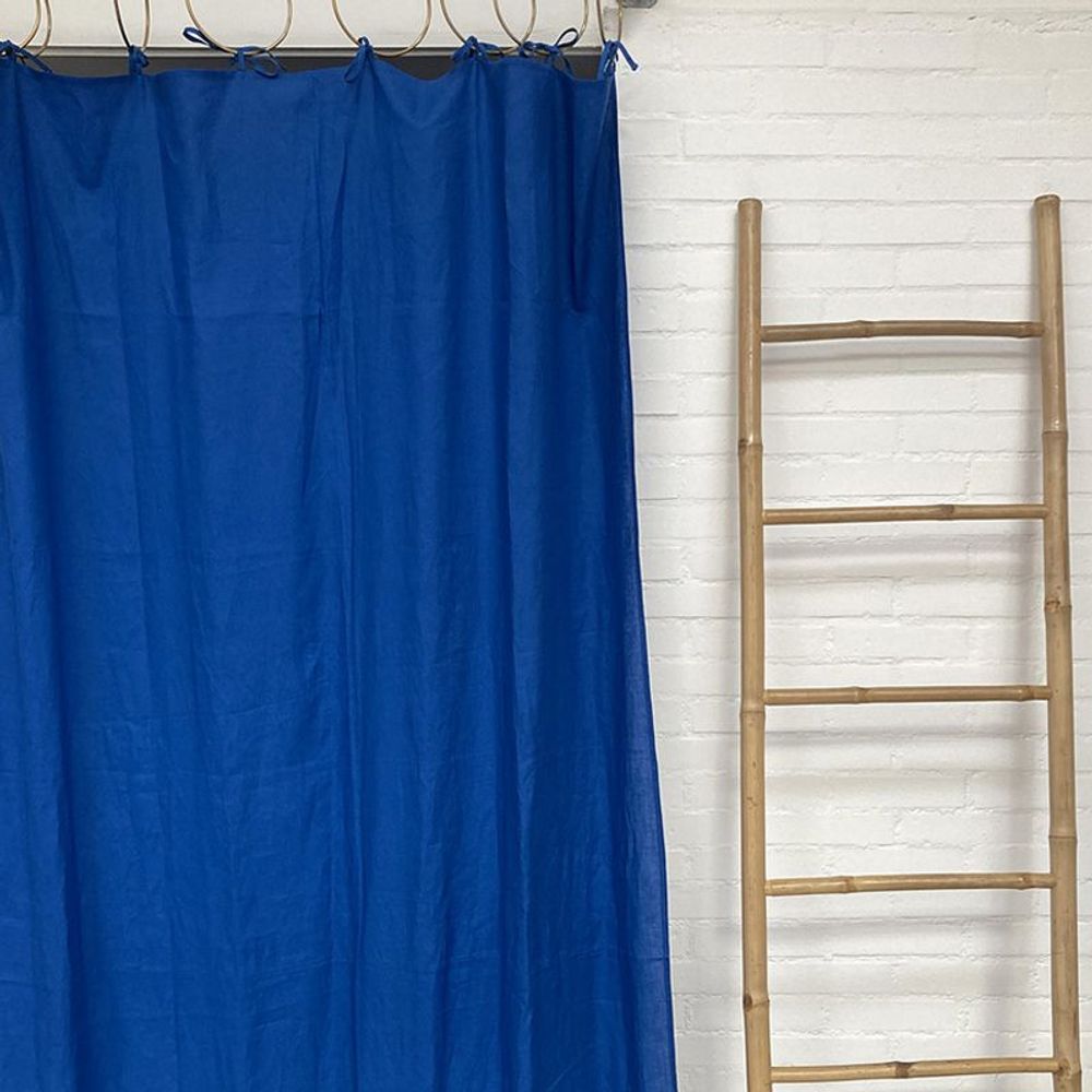 Rideaux et voilages - Rideaux en Lin bleu Klein - BAAN