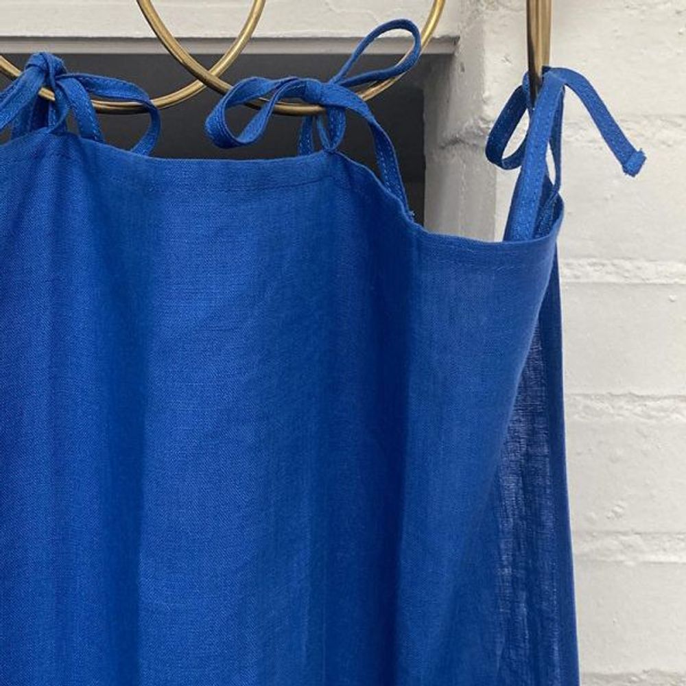 Rideaux et voilages - Rideaux en Lin bleu Klein - BAAN
