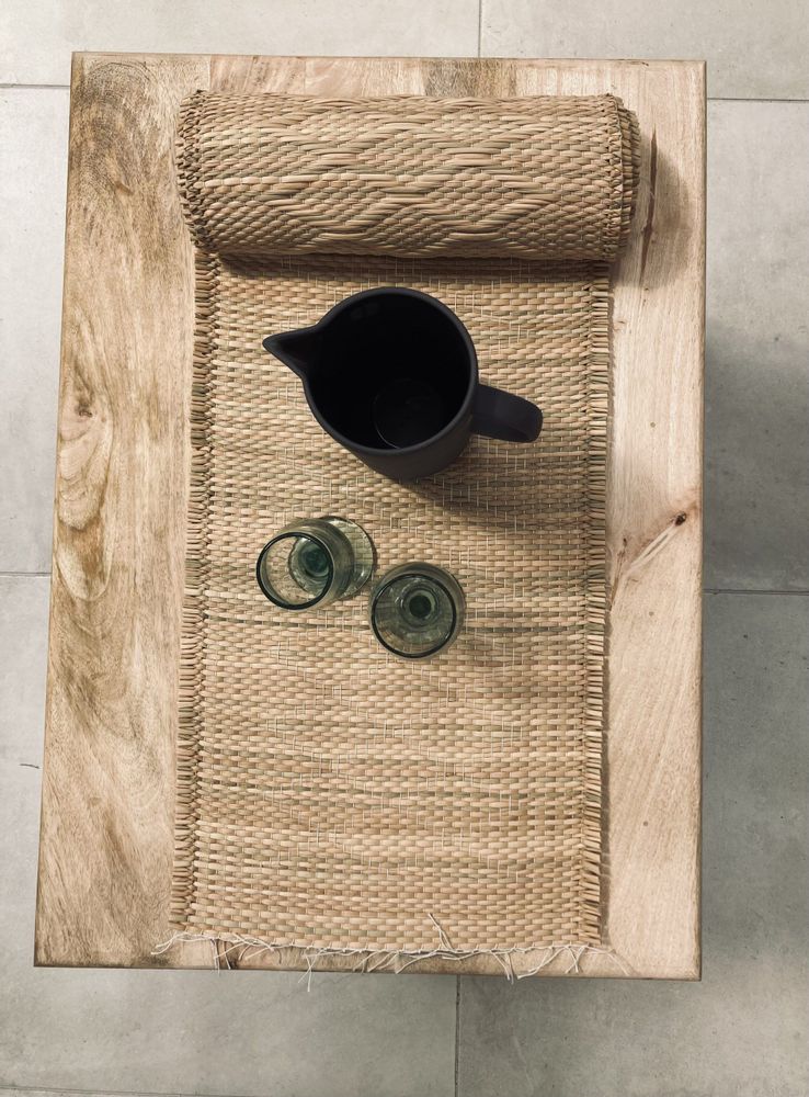 Objets de décoration - Chemin de table en papyrus - BAAN