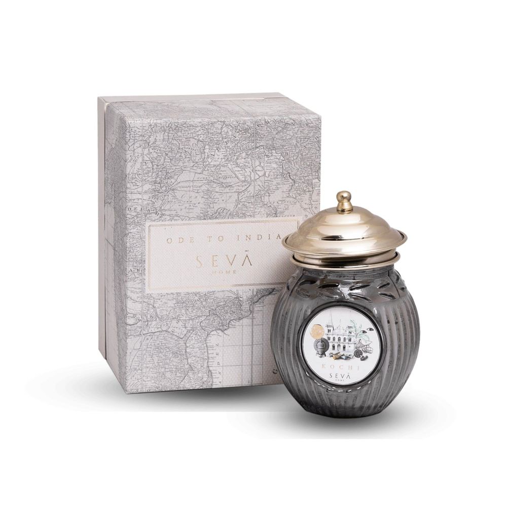 Candles - SEVA HOME Ode to India - Kochi Spice Fusion Candle Collection - SEVA HOME