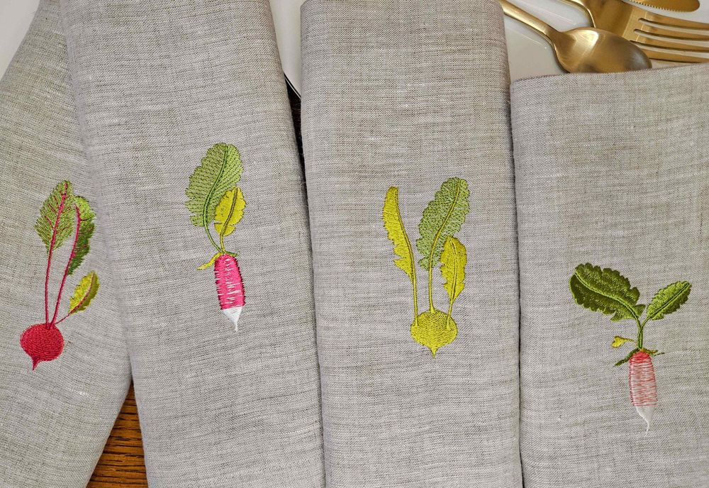 Table linen - HOME GARDEN Napkin + placemat - ARTIPARIS