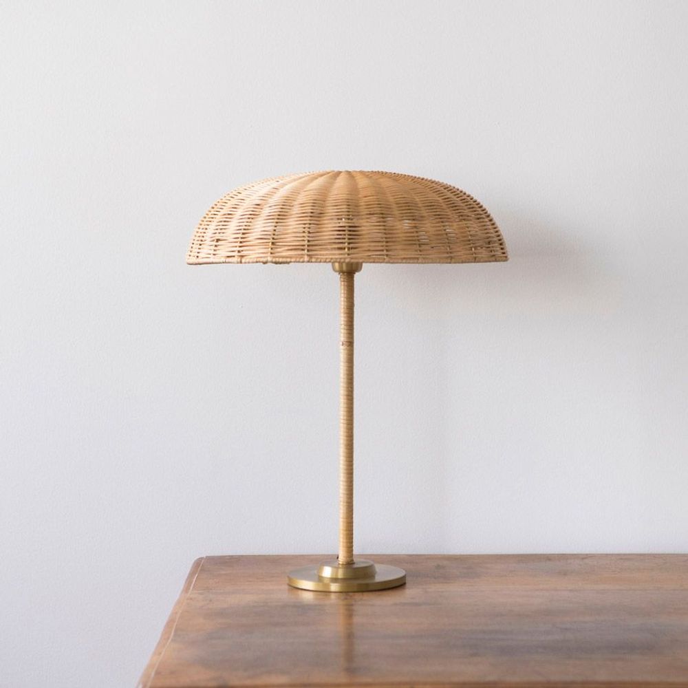 Table lamps - Rattan Table Lamp BALZAC - MAHE HOMEWARE