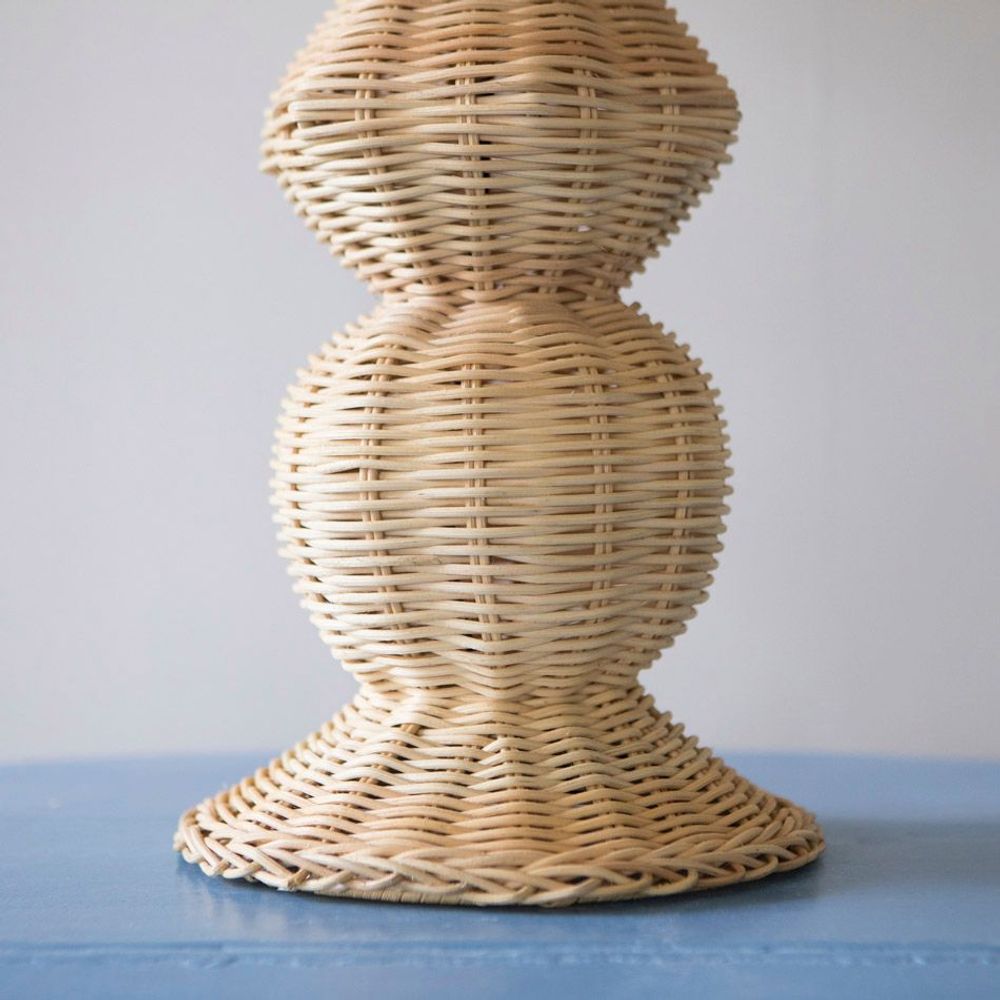 Table lamps - Rattan Table Lamp ZIGGI - MAHE HOMEWARE
