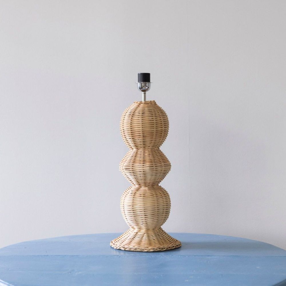 Table lamps - Rattan Table Lamp ZIGGI - MAHE HOMEWARE