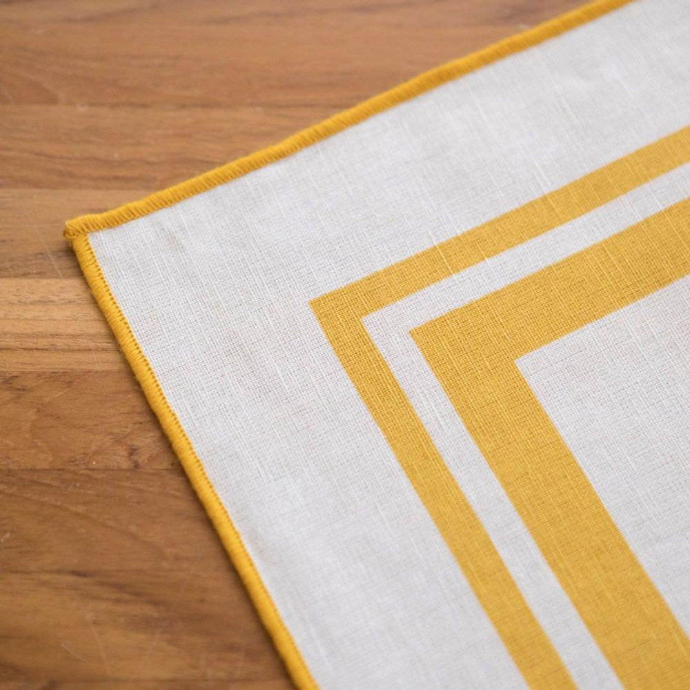 Placemats - SORRENTO stain free linen placemats - MAHE HOMEWARE