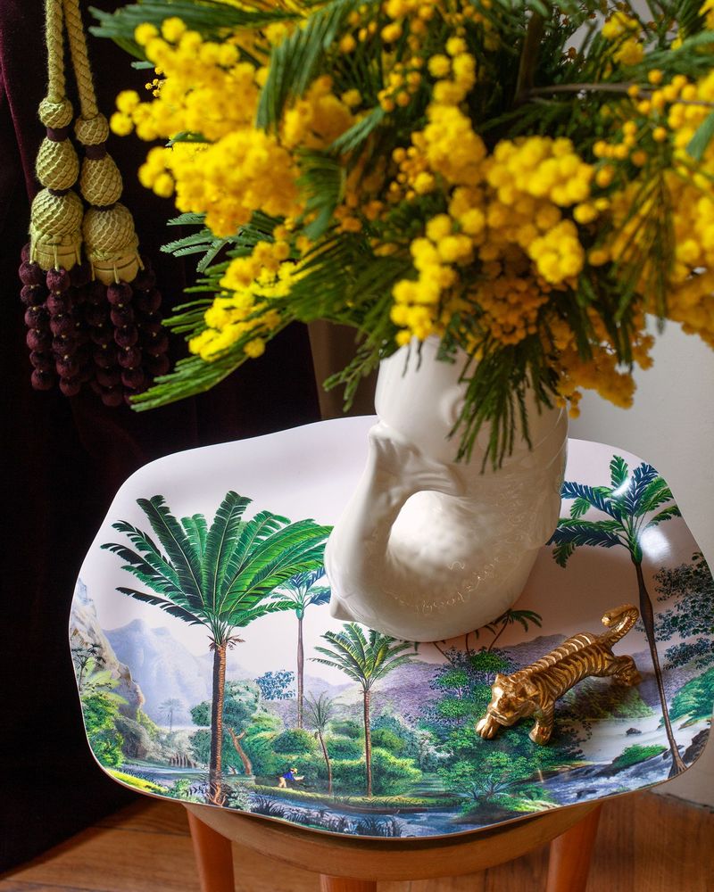 Plateaux - Plateau rococo Manicaria - PARADISIO IMAGINARIUM