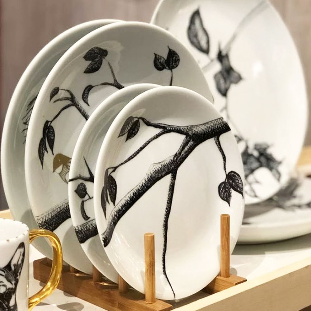 Design objects - Set with Birds - STUDIO CRIS AZEVEDO