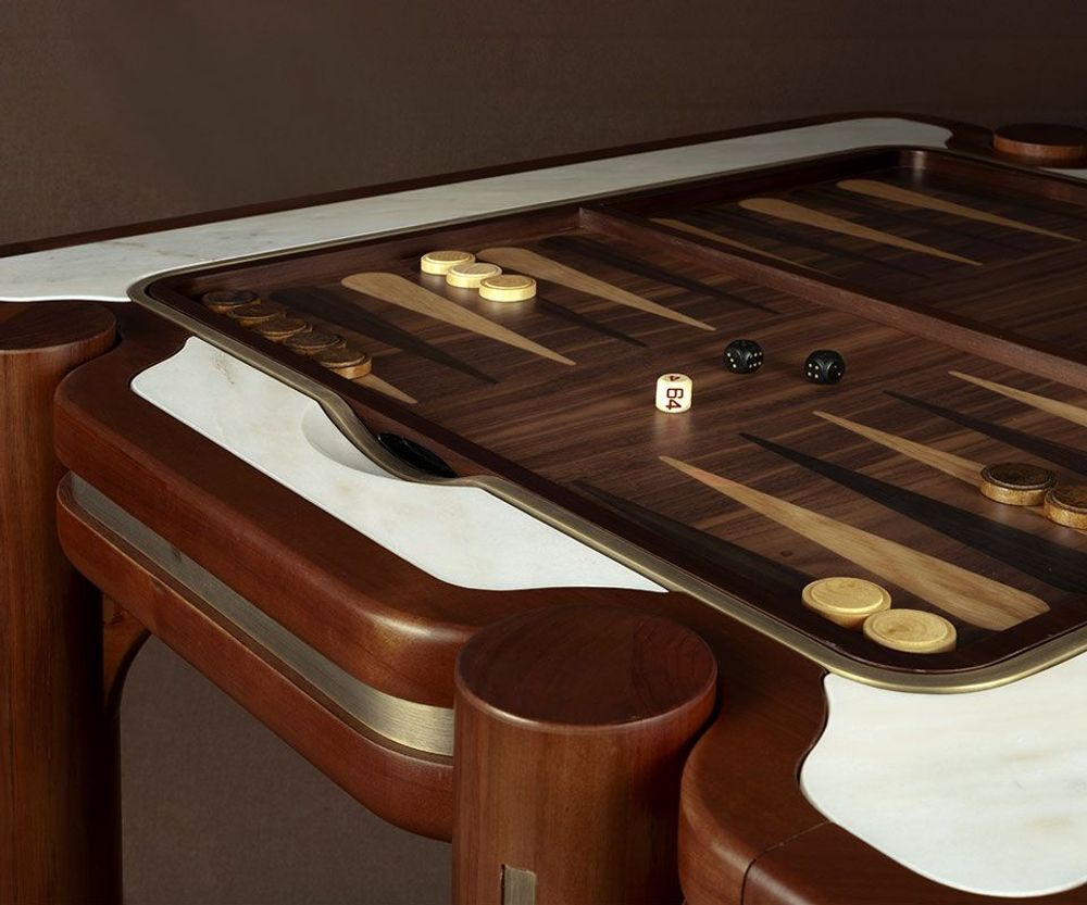 Autres tables - Table de backgammon Holland - WOOD TAILORS CLUB