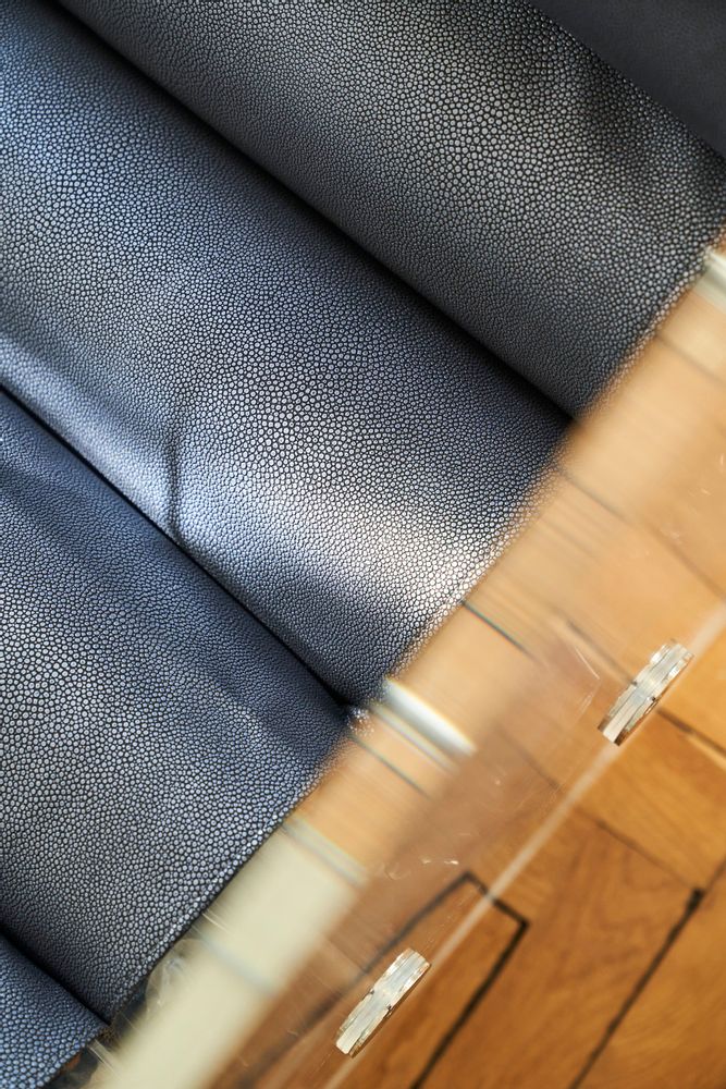 Armchairs - MW05| Armchair with transparent glass walls & Anthracite Runner armchairs - MW Exclusive - MW DESIGNER FURNITURE