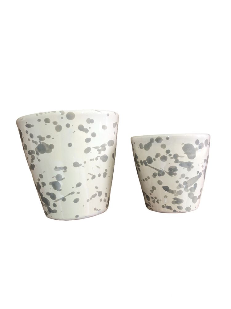 Verres - Verre h. 8,5 cm. - Splashed Line - LOLIVA FOOD MOOD