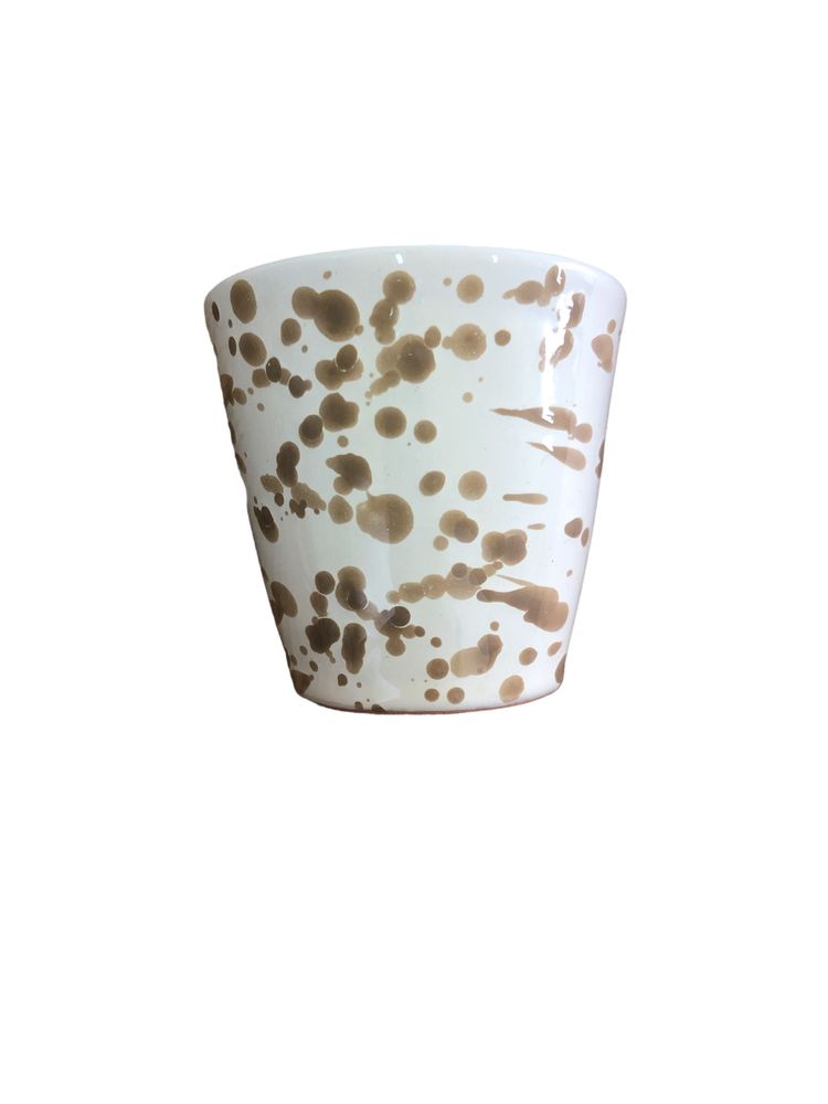Verres - Verre h. 8,5 cm. - Splashed Line - LOLIVA FOOD MOOD