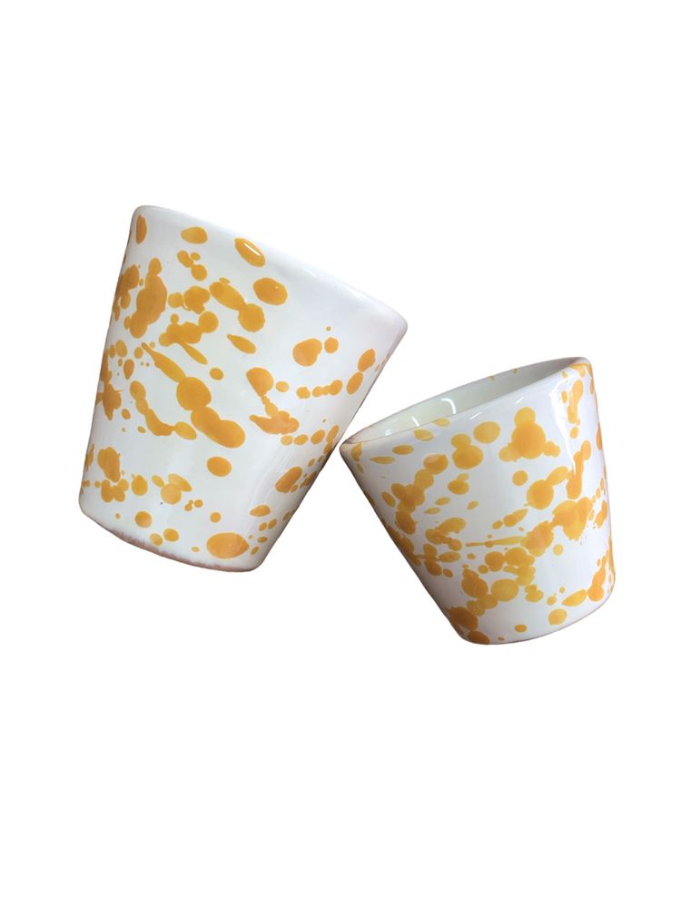 Verres - Verre h. 8,5 cm. - Splashed Line - LOLIVA FOOD MOOD