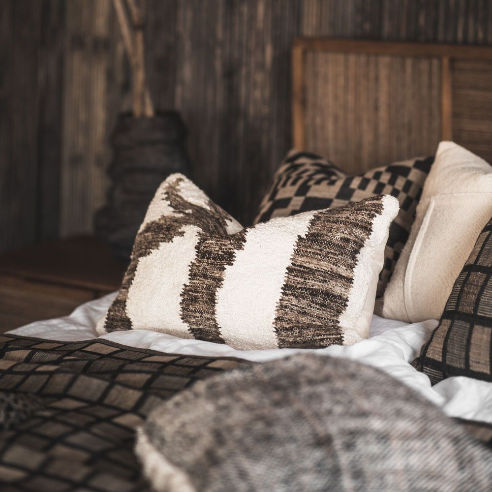 Coussins textile - Housse de coussin Yulia blanche - JAKOBSDALS
