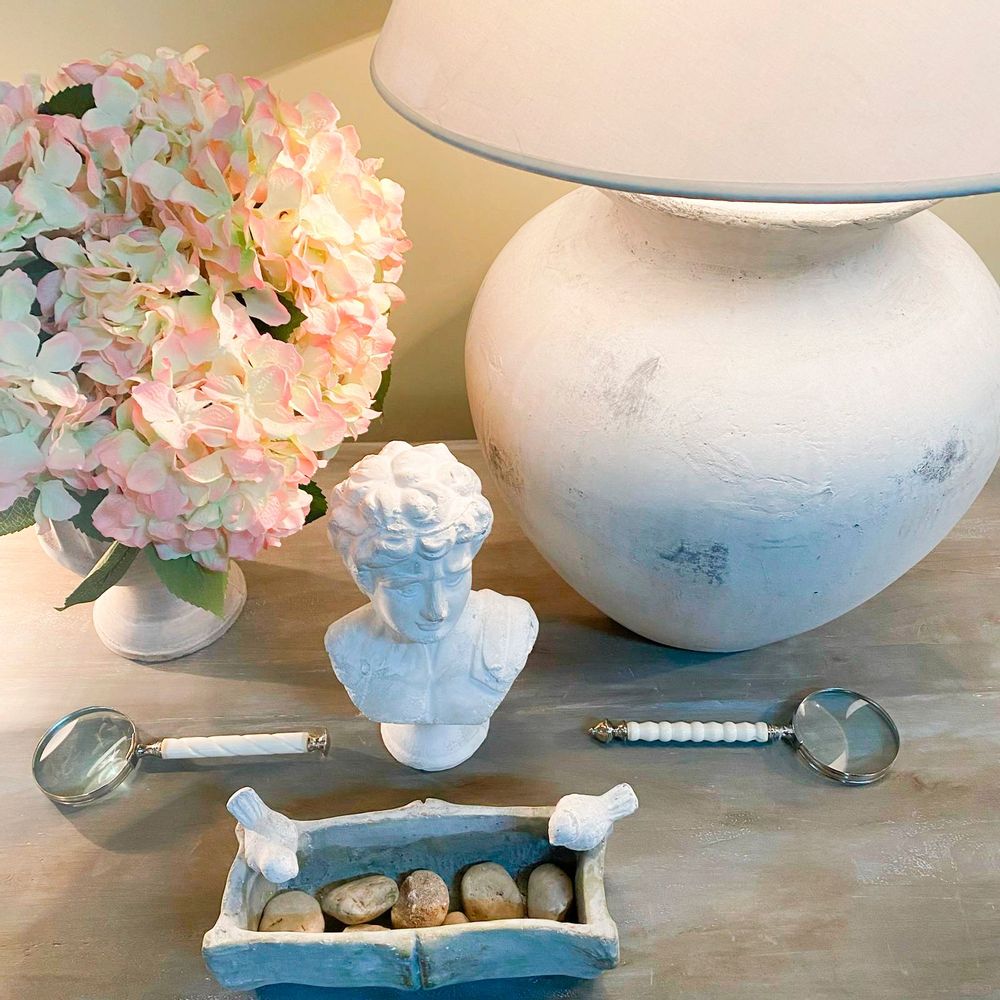 Table lamps - ALBANY STONE LAMP - QUAINT & QUALITY