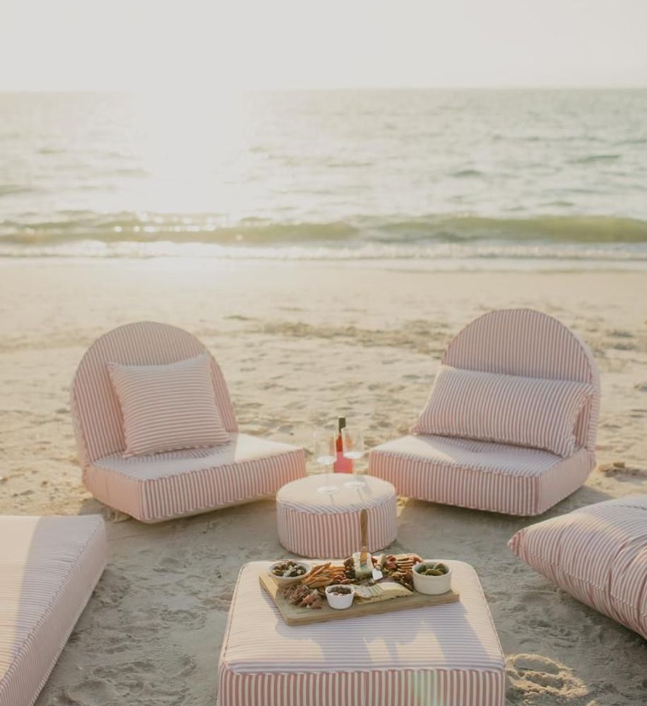 Lawn sofas - MODULAR PILLOW STACK - BUSINESS & PLEASURE CO.