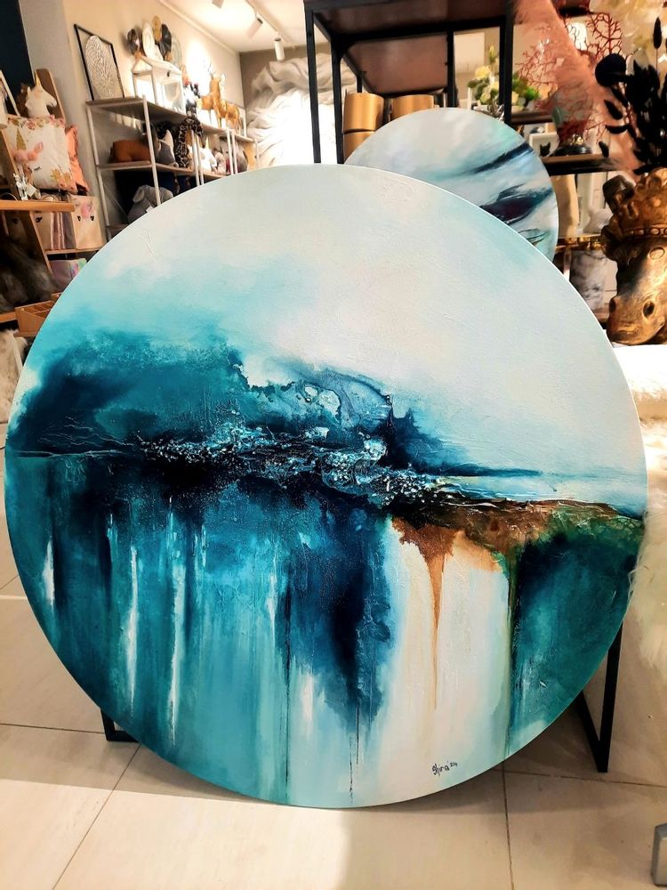 Paintings - SHR 16114 - Table - SHIRA LIVING DESIGN