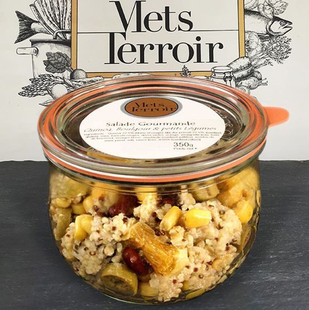 Delicatessen - Gourmet Quinoa and Vegetable Salad — Vegetable Dish - 350 g - METSTERROIR