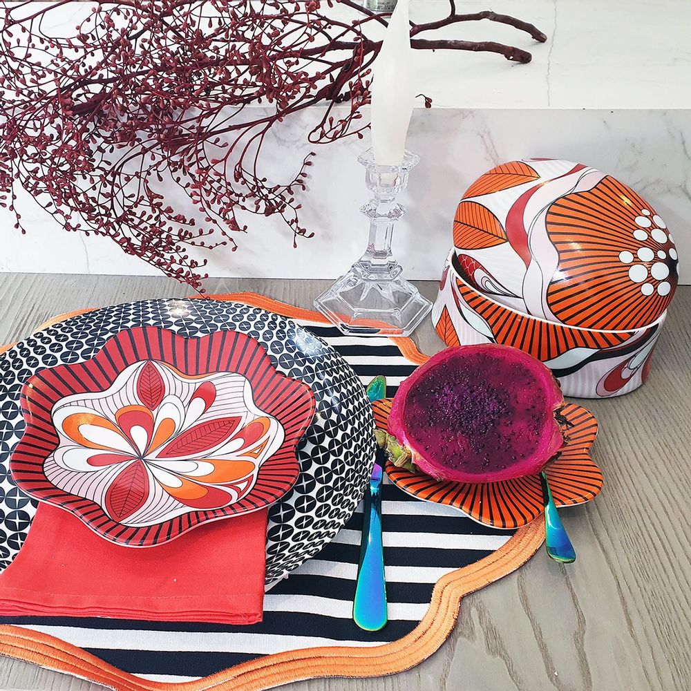 Design objects - The Peacock Collection - Sunset - STUDIO CRIS AZEVEDO