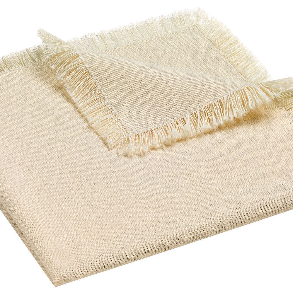 Napkins - Napkin Jet Ivoire 45 X 45 - MAISON VIVARAISE - SDE VIVARAISE WINKLER