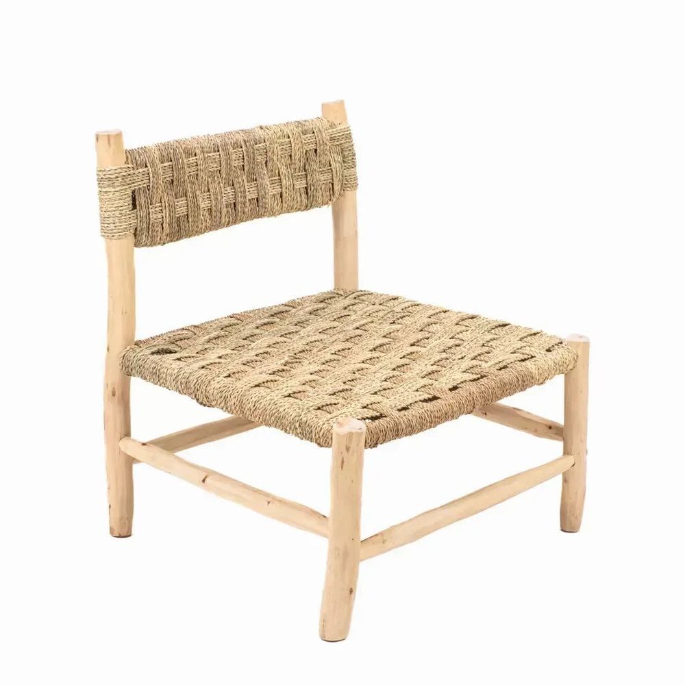 Chaises - TOKA - Fauteuil en bois d'eucalyptus - HYDILE