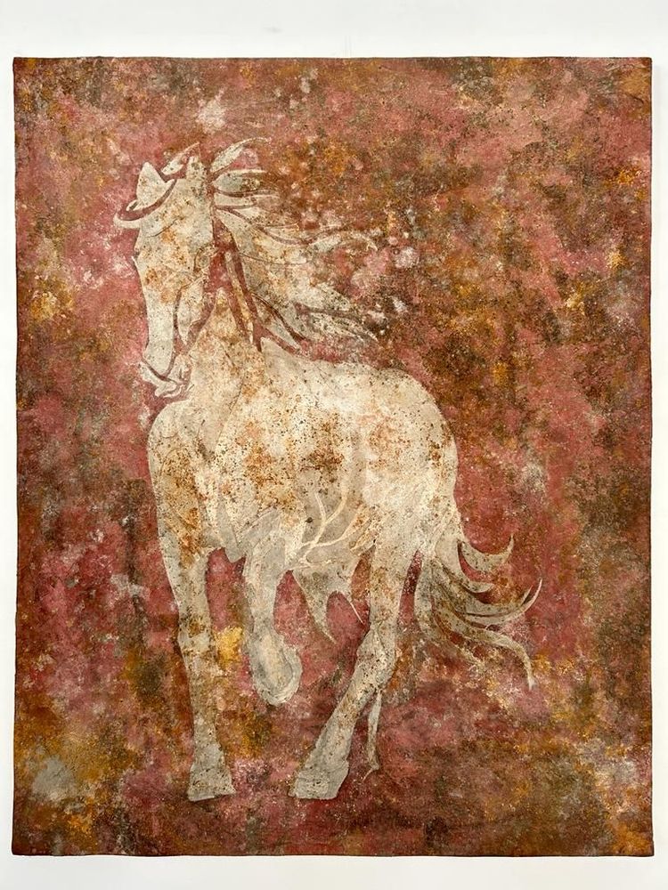 Tableaux - Tableau design Cheval. - ANTICARTSTONE