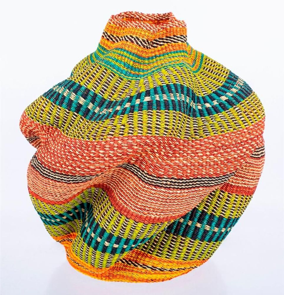 Unique pieces - Wavy Rustina basket - MALKIA HOME