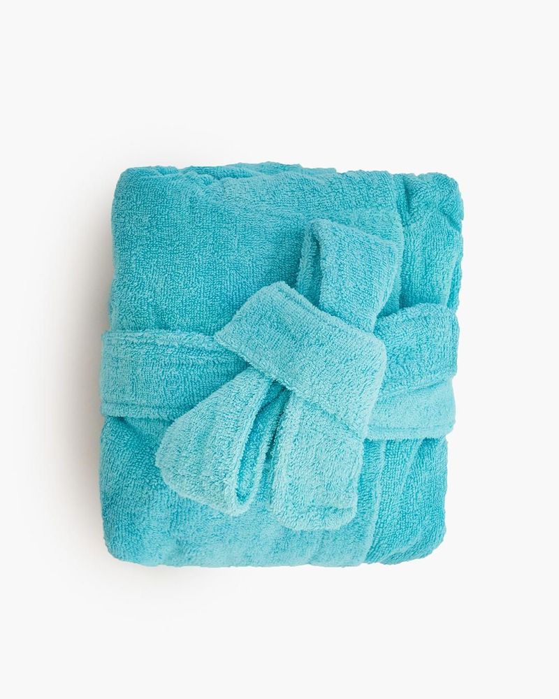 Children's bathtime - Kids Bathrobe (Plain) - MORE COTTONS
