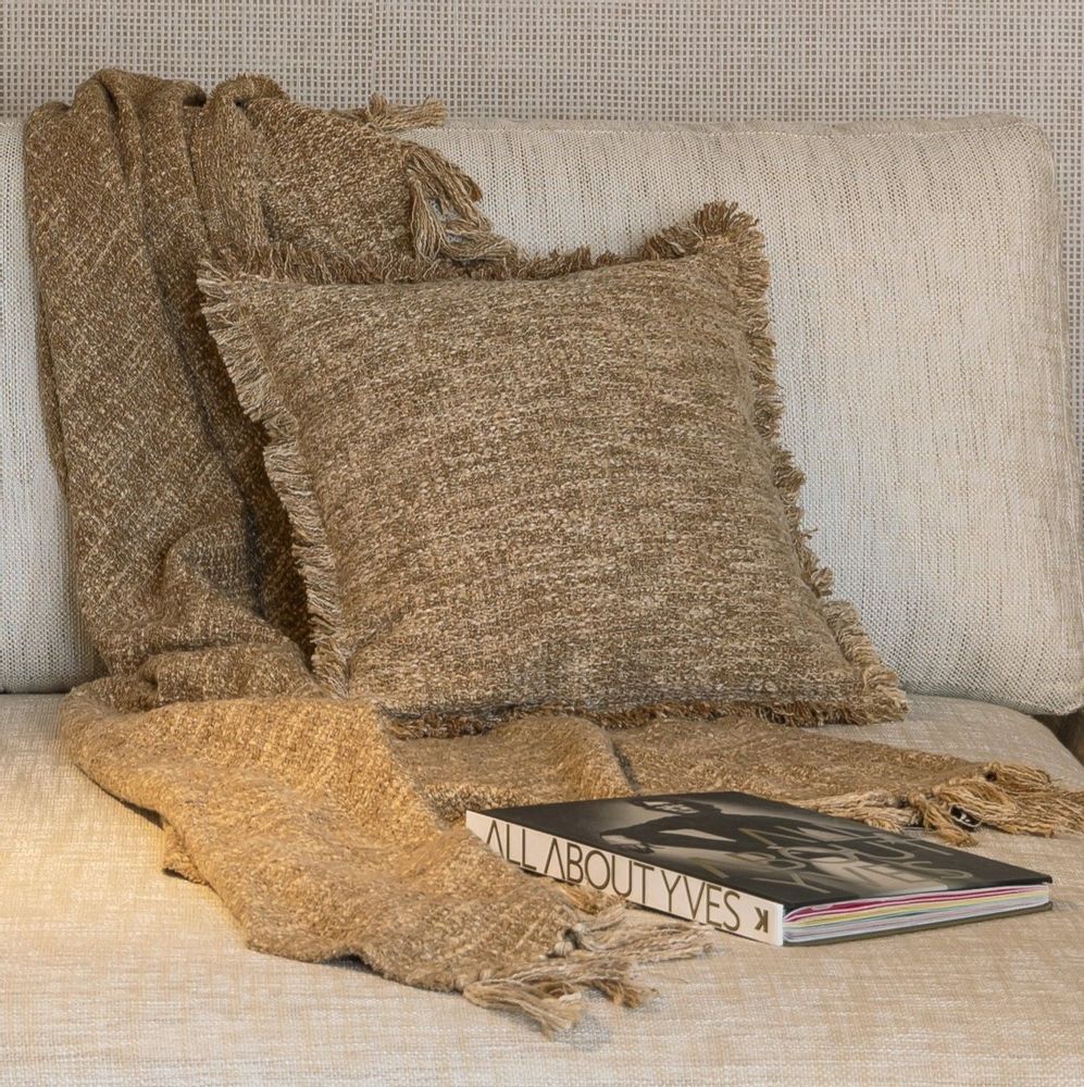 Comforters and pillows - QUINCE cushion - DÔME DECO