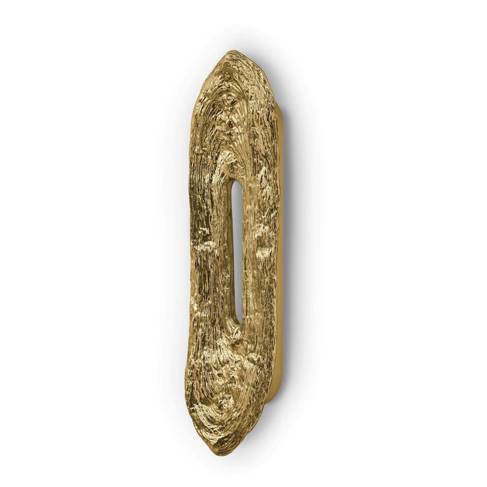 Wall lamps - Kahy - Gold brass wall lamp; ornamental light; designer wall lamp - MAEVE