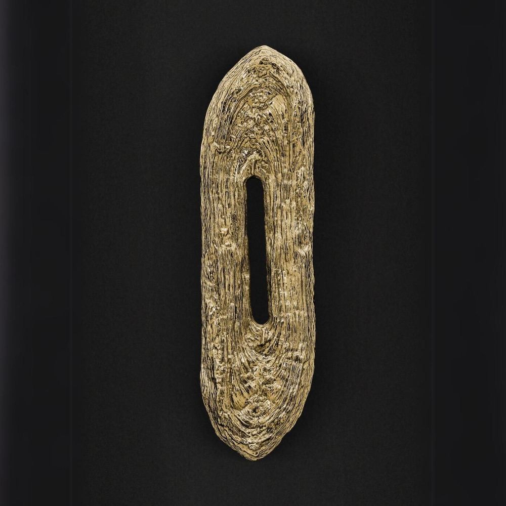 Wall lamps - Kahy - Gold brass wall lamp; ornamental light; designer wall lamp - MAEVE