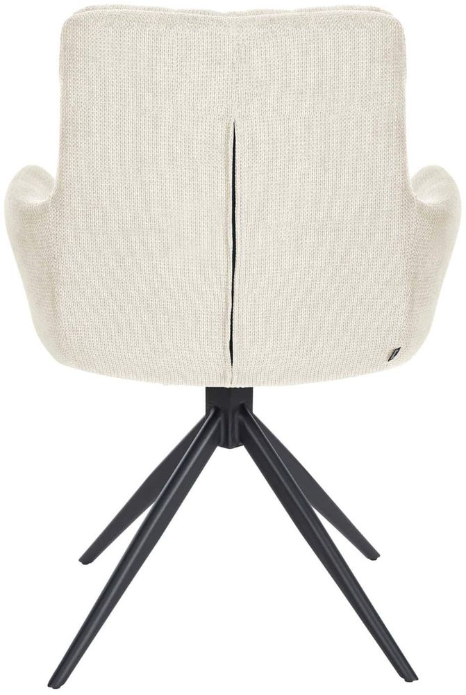 Chaises - Fauteuil pivotant Vilas - Tissu et Métal - VIBORR