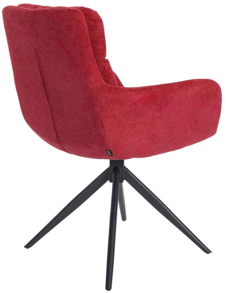 Chaises - Fauteuil pivotant Vilas - Tissu et Métal - VIBORR