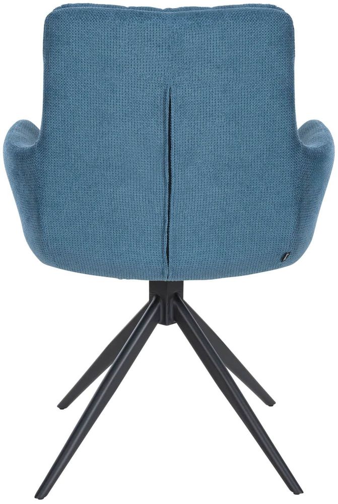 Chaises - Fauteuil pivotant Vilas - Tissu et Métal - VIBORR