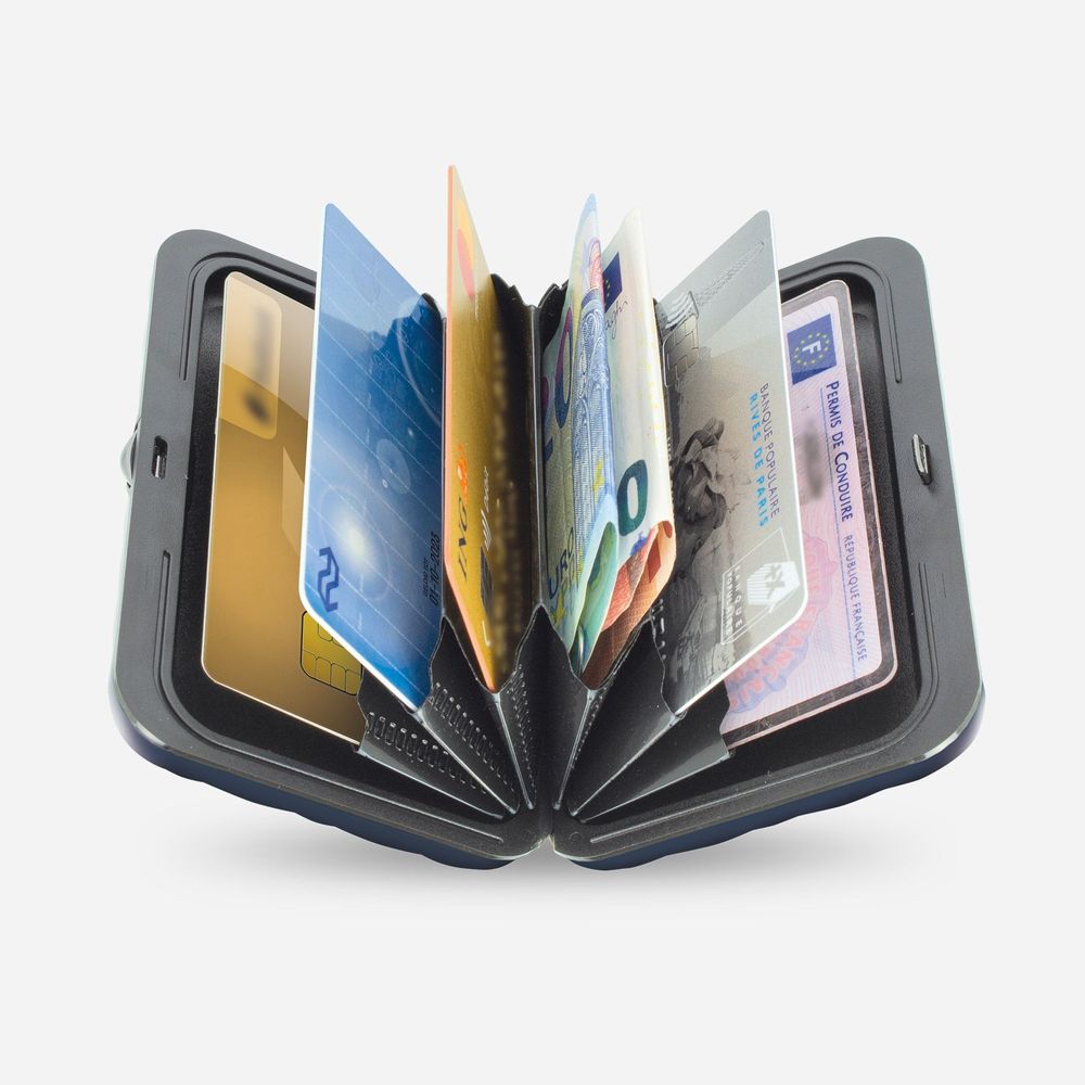 Petite maroquinerie - LADY CASE - Aluminium matelassé - ÖGON DESIGN