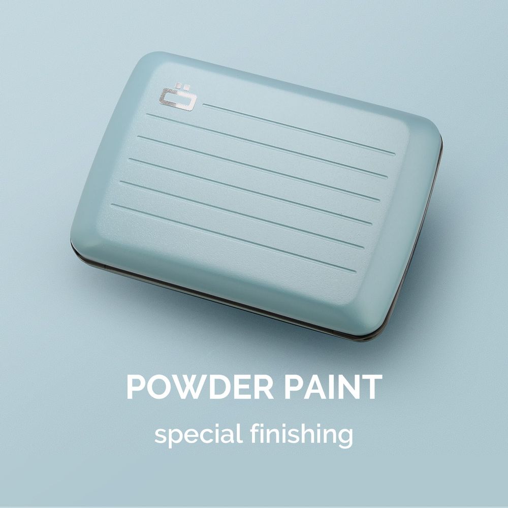 Petite maroquinerie - SMART CASE V2 - Aluminium finition peinture mate - ÖGON DESIGN
