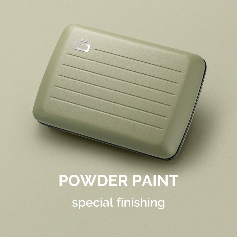 Petite maroquinerie - SMART CASE V2 - Aluminium finition peinture mate - ÖGON DESIGN