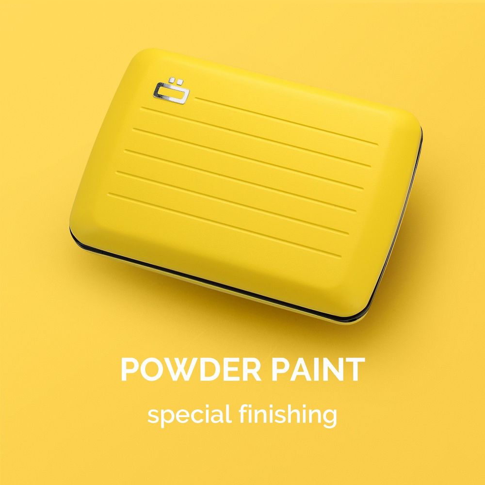 Petite maroquinerie - SMART CASE V2 - Aluminium finition peinture mate - ÖGON DESIGN