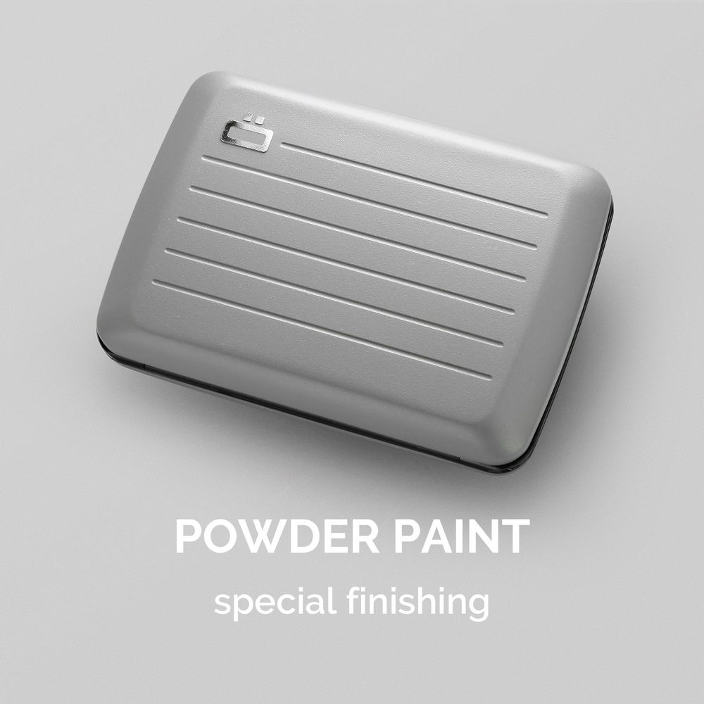 Petite maroquinerie - SMART CASE V2 - Aluminium finition peinture mate - ÖGON DESIGN