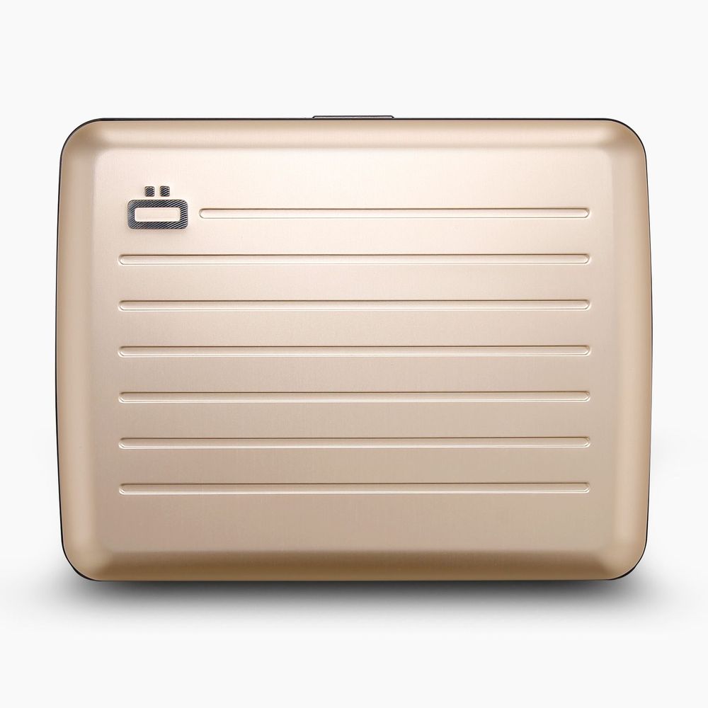 Leather goods - SMART CASE V2 LARGE - Anodized aluminum - ÖGON DESIGN