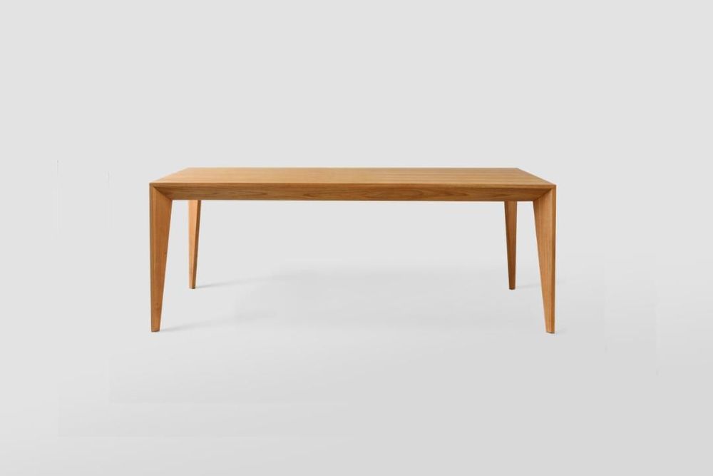 Kitchens furniture - "VOLPI" DINING TABLE IN NATURAL WOOD - ALESSANDRA DELGADO DESIGN