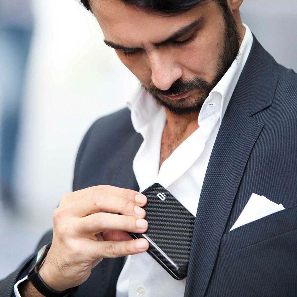 Petite maroquinerie - SMART CASE V2 - Fibre de carbone - ÖGON DESIGN